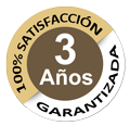 3 Años de Satisfacción TOTAL Garantizada